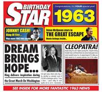 Various - See Listing - 50th Birthday Gifts For Mum - 1962 Birthday Card and Chart CD