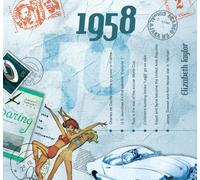 Various - See Listing - 55th Emerald Wedding Anniversary Present - 1957 Chart CD and Anniversary Card