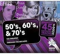 Various - Sing Karaoke - Hits Of The 50s, 60s & 70s (3 CD+G Box Set)