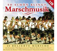 Various - So schön klingt Marschmusik; 40 beliebte Märsche; Instrumental; incl. Alte Kameraden; 92er Regimentsmarsch; Radetzky Marsch; Patrioten Marsch; Der Zauber der Montur; Tölzer Schützenmarsch; Bayerischer Defiliermarsch; Unter der Admiralsflagge; Flieger