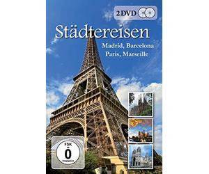 Various - Städtereisen - Madrid, Barcelona, Paris, Marseille [Alemania] [DVD]