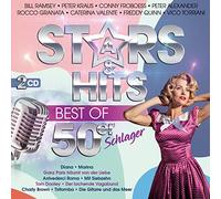 Various - Stars & Hits; Best of 50er Schlager incl. Diana; Marina; Ganz Paris träumt von der Liebe; Arrivederci Roma; Mit Siebzehn; Tom Dooley; Tiritomba; Der lachende Vagabund; Die Gitarre und das Meer