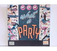 VARIOUS. status quo,village people,shakin stevens,pogues,fatback band,gibson brothers,ottawan,earth wind & fire... - WOW WHAT A PARTY. RARE 1987 K-TEL 20 TRACK CD ALBUM. NCD 3393