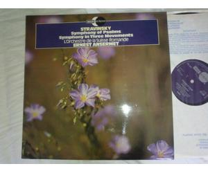 various - Stravinsky Symphony of Psalms Ernest Ansermet - Decca Eclipse ECS 820