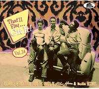 Various - That'll Flat Git It! - Vol. 34 - Rockabilly And Rock 'n' Roll From The Vaults Of Blue Moon & Bella Records (CD)
