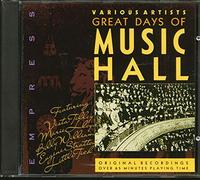 Various – The Great Days of Music Hal