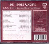 Various - The Three Choirs - Cathedral Choirs of Gloucester, Hereford & Worcester