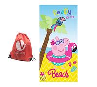 various Toalla de Playa Inantil para Niños Peppa Pig Toalla de Playa para niños de Microfibra con Licencia Oficial Disney