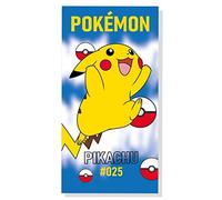 various Toalla de Playa Infantil con Licencia Oficial Disney (Pokemon 009)