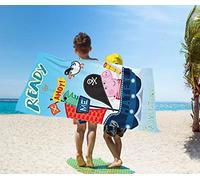 various Toalla Playa de Infantil para Niño y Niña,100% Microfibra para Baño,Piscina,Camping,Suave Absorbente Viaje, Diseño de Peppa Pig Licencia Oficial 730