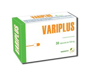 Variplus 30 Cápsulas 728 mg - Problemas Circulatorios