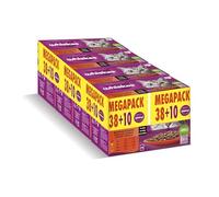 Whiskas Selección Carnes en Salsa Sobres para Gatos 38+10 x 85 gr