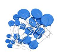 Varistor de óxido metálico MOV serie DIP 07D 10D 14D 20D, modelos surtidos for uso en circuitos electrónicos(10D101K 10PCS)