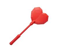 Varita de Crédito en Forma de Corazón Desmontable, Soporte de Agarre Impreso en 3D para Pagar con Toque para Uñas Largas y Ventanilla de Autos