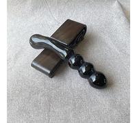 Varita De Cristal De Amatista De Cuarzo Rosa Natural De 18cm, Piedra Preciosa De Cristal, Palo De Masaje Yoni Como Regalo Para Mujeres, 1 Uds,obsidiana
