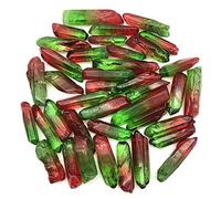 Varita de cristal verde de piedra natural de 50 g, piedras naturales para decoración del hogar, 50 gramos