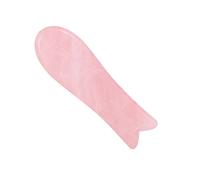 Varita de cuarzo rosa Yoni de piedra natural Gouache Jade Masaje de cara Varita Masaje Masaje de cara Acupoint Masajeador Bar,Pescado
