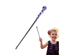 Varita de energía de chakras, diseño fino hecho a mano, cristal elegante, pieza de accesorio de disfraz de 11.8 pulgadas, herramienta mágica de cosplay, recuerdo de fiesta, ideal para celebración de