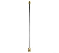 Varita de extensión de acero inoxidable para lavadora a presión con conexión rápida M22 a 1/4 pulgadas para limpieza de alta potencia de hasta 4000 psi, tubo de lanza de repuesto resistente para