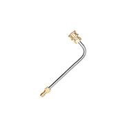 Varita de extensión para lavadora a presión, 17 cm, 3600 PSI de acero inoxidable, barra de extensión en ángulo (varilla curva de 90 °)