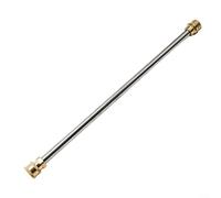 Varita de lavado a presión resistente de 16 pulgadas de acero inoxidable de 40 cm M22 a 1/4 de pulgada de conexión rápida compatible con lavadoras de gas 4000 PSI máximo