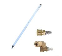 Varita de limpieza de radiador de acero inoxidable, varitas de limpieza de aire de agua, limpiador de radiador varita limpiador de peine de aleta de aire (1)