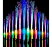 Varita de luz de Fibra óptica, Fibra Optica Led, Varita de Fibra Brillante, Varita Intermitente LED, Fibra Luminosa Light, Barras Luminosas Fluorescentes, Varillas de Fibra Luminosa Light