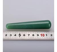 Varita De Masaje De Cristal De 11 Cm Aventurina Verde Jade Eggs Ben Wa Ball Yoni Wand Para Mujer,MULTI