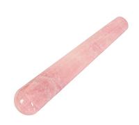 Varita de masaje de cuarzo rosa natural para terapia de acupuntura en punta Tretament Gua Sha Raspado Herramienta Relajante Varita Regalo del Día de la Madre