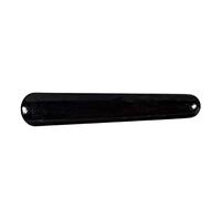 Varita de Masaje de Cuarzo Rosa Yoni Varita Real de Cristal Blanco Obsidiana Yoni Stick Natural Stone Body Massage Stick Face Massager Bar, Obsidiana