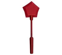Varita de pago pentagonal sin contacto, kit de tarjeta NFC impresa en 3D roja, modelo de concha, juguete de figura de concha, 36,5 x 16,4 x 2,8 cm, material PLA para una compra rápida, tendencia viral