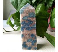 Varita De Piedra Natural, Punto De Torre De Cristal, Hechicería, Meditación Espiritual, Torre Cuadrada Curativa, Decoración De Habitación De Cristal Feng Shui,AA18 245 G 101 Mm