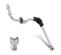 Varita de vapor for cafetera de acero inoxidable, tubo de repuesto con boquilla de 1/3 orificios, Compatible con DeLonghi 680/685