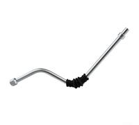 Varita de vapor para máquina de café con múltiples opciones de boquilla, tubo de acero inoxidable de 6 mm y codo de goma antiquemaduras, compatible con Gaggia