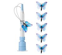 Varita eléctrica de movimiento automático para gatos, fuerte succión para operaciones simples, gatos activos y felices, juguete interactivo eléctrico con fuerte ventosa para un entretenimiento seguro