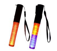 Varita LED de tráfico, luces de control de tráfico aéreo | Varitas luminosas para aeropuertos recargables - Varita de tráfico de 10 pulgadas, vara de señal de control aéreo con clip lateral