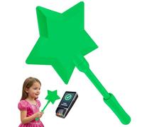 Varita mágica de hadas impresa en 3D, soporte de 35,6 cm de largo para tarjetas de pago sin contacto, estuche para tarjetas de crédito PLA de una varita mágica para cajas de autoservicio, compras