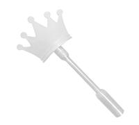 Varita mágica impresa en 3D para pagar, varita mágica de pago sin contacto con ranura oculta para tarjetas de crédito, diseño de corona y mariposa, material PLA portátil, regalo divertido para amantes