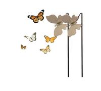 Varita natural de señuelo de mariposa para hacer que las mariposas te sigan, perfecto para juegos de naturaleza de niños, decoración de jardín y fotografía de vida silvestre, seguro y reutilizable