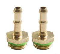 Varita pulverizadora ajustable de acero inoxidable con mango bloqueable, púas de latón para mangueras de 3/8 pulgadas y 1/4 pulgadas, boquilla de niebla fina para fluir, pieza de repuesto para