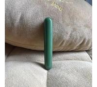 Varita Yoni de cuarzo rosa natural, varita de cristal blanco, punto de activación, herramienta de mano para raspar la cara, tipo 02