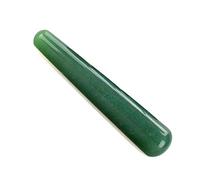 Varita Yoni de cuarzo rosa Varita de masaje de cristal blanco Varita Yoni de obsidiana Piedra natural Ejercitador de Kegel Masaje corporal Masajeador facial-Aventurina