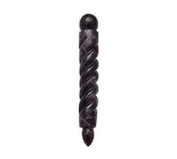 Varitas curativas de cristal de Reiki, varita de lápiz en espiral de amatista, regalo espiritual de Feng Shui, curación completa y bendita