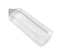 Varitas de Cristal curativas, Piedras Curativas Naturales, Puntos de cuarzo transparente Cristal natural Cristal de cuarzo natural Punta Hexagonal Meditación Terapia Piedras para la decoración(5-6cm)