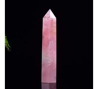 Varitas de cristal natural 3.9 decoración de la habitación (Color : Rose Quartz)