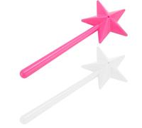 Varitas de Estrella de Salero y Pimentero, Dispensador de Especias Multiusos de Plástico, 2 uds. para Cocina Navideña (#1)