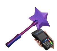 Varitas De Pago con Tarjeta De Crédito, Varitas Impresa en 3D Toque para Pagar, Wand mágicas de Estrellas, Wand Contactless Payment Card Holder para Cosplay, Compras, Viajes, Regalo Funcional