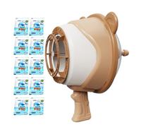 Varitas de Pompas | Máquina de Burbujas de Espuma para Fiestas,Juguetes de Verano Accionados por Viento para Juegos al Aire Libre con Solución para Niños y Niñas, Favoritos para Cumpleaños