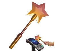 Varitas de Tarjeta de Crédito, VaritaMagica Tarjeta, Varitas Impresa en 3D Toque para Pagar, Porta Tarjetas Pago sin Contacto VaritaEstrella, Regalo Divertido para Niños, Adultos