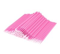 Varitas Desechables para Extensiones de Pestañas: Juego de 100 Microcepillos Aplicadores